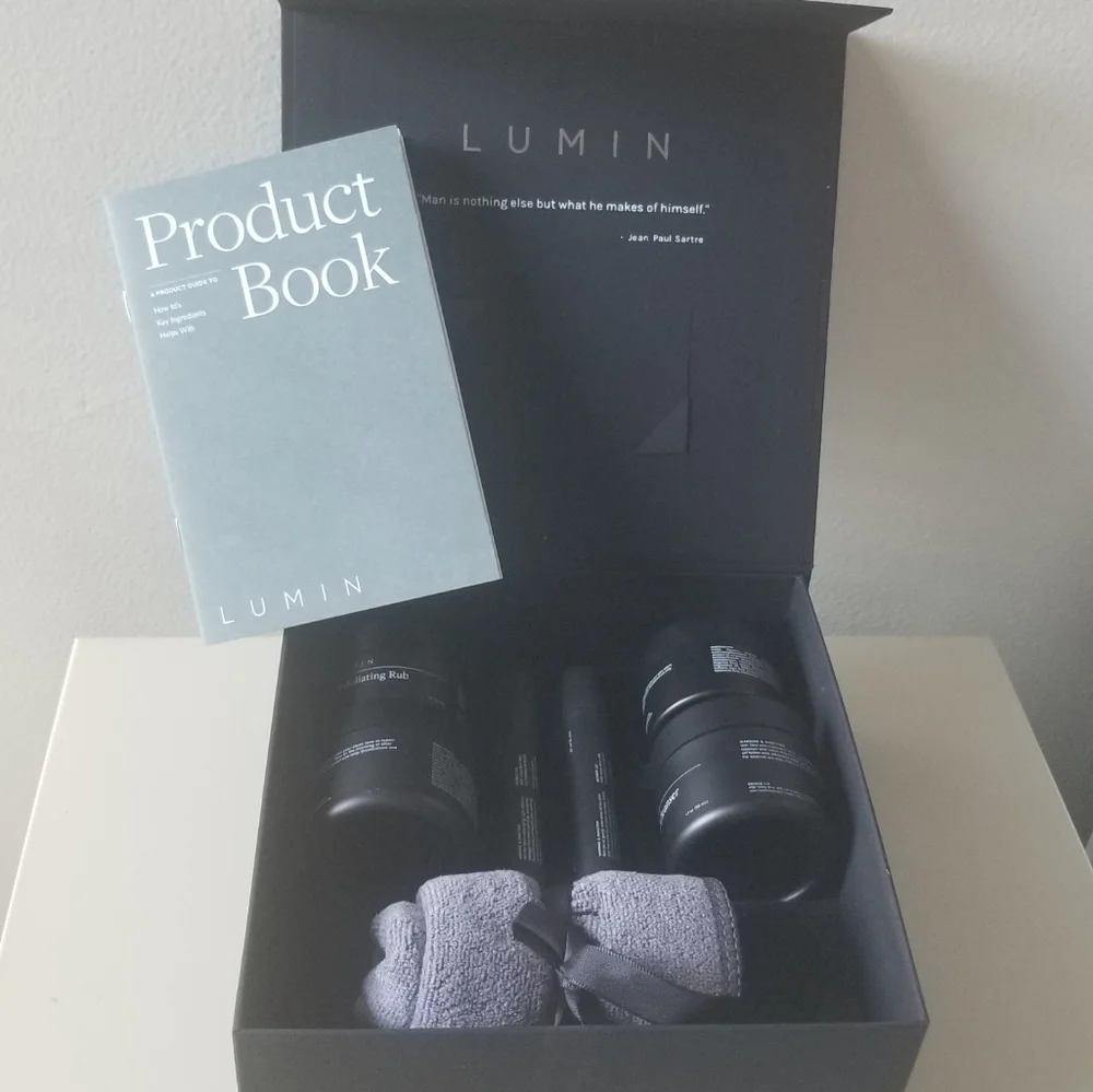 Lumin Mens Complete Skincare Gift Set - Picture 2 of 4